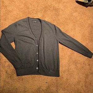 Black John Henry cardigan